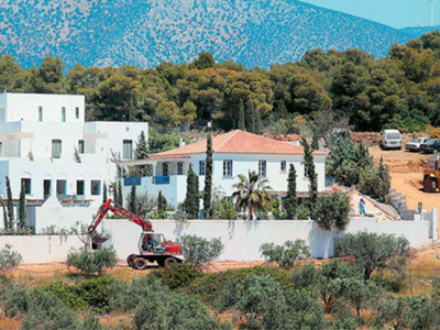 Ερώτηση του ΣΥΡΙΖΑ για τη βίλα του Ολλανδού βασιλιά στο Πόρτο Χέλι