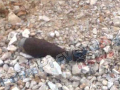 Πρέβεζα: Ξέθαψαν οβίδα του Α’ Παγκόσμιου Πολέμου