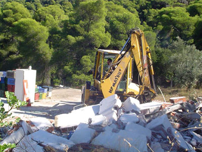 Δεκάδες κατεδαφίσεις αυθαιρέτων σε Πελοπόννησο και Δυτική Ελλάδα