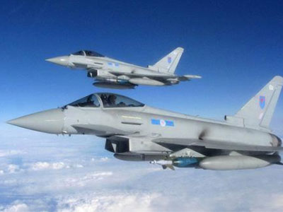 Ιράκ: Αναγνωριστικές πτήσεις πραγματοποίησαν τα βρετανικά αεροσκάφη