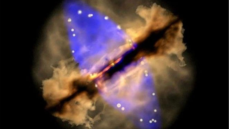 Ένα άστρο γεννιέται μπροστά στα μάτια των αστρονόμων