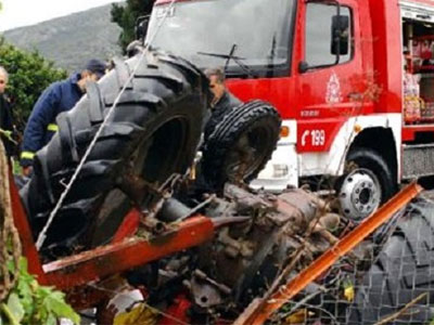 Σπάρτη: Τρακτέρ καταπλάκωσε 66χρονο