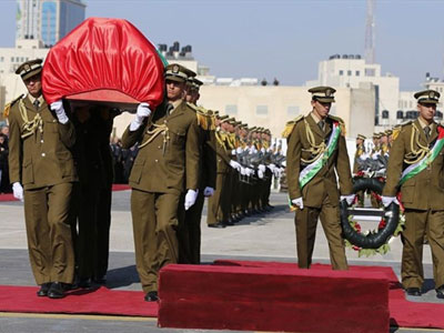 Χιλιάδες έδωσαν το παρών στην κηδεία του Παλαιστίνιου υπουργού