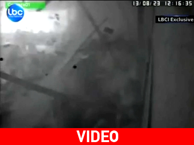 Λίβανος: Nτοκουμέντο από τη στιγμή της έκρηξης