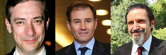 Σπύρος Λάτσης, Αριστοτέλης Μυστακίδης και Φίλιππος Νιάρχος σε ευτυχισμένες στιγμές...