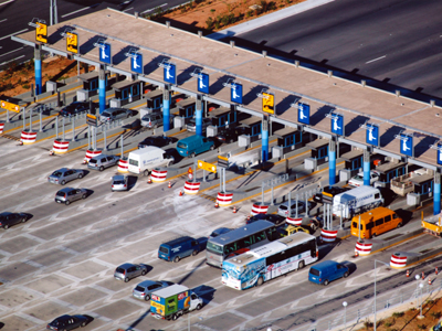 Πού τοποθετήθηκαν μηχανήματα ελέγχου τελών διοδίων Πού τοποθετήθηκαν μηχανήματα ελέγχου τελών διοδίων