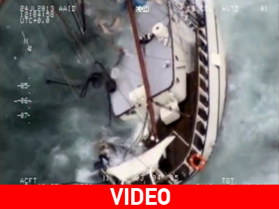 Ιρλανδία: Δραματική διάσωση πληρώματος