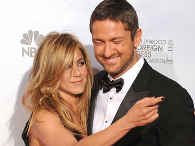 Aniston και Butler «παίζουν» μπροστά στις κάμερες