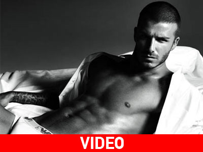 Ο ντροπαλός David Beckham Ο ντροπαλός David Beckham