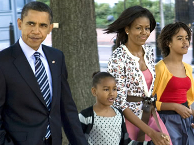 Η «πρώτη οικογένεια» στην εκκλησία