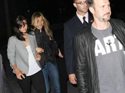 Οι καλές φίλες Monica και Rachel