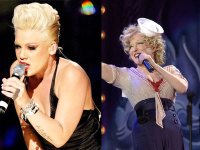 Η Pink έκανε έκπληξη στην Bette Midler