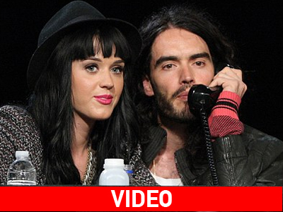 Το ζευγάρι Brand-Perry στα τηλέφωνα