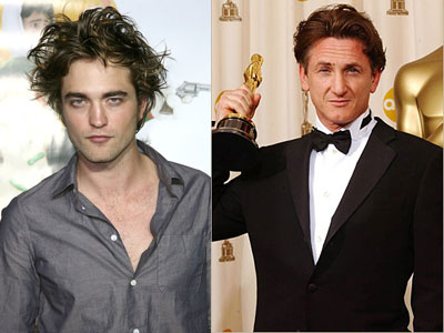 Robert Pattinson και Sean Penn μαζί