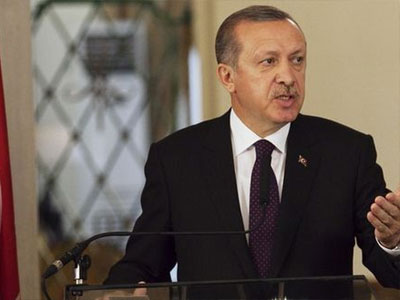 Διαψεύδει ο Ερντογάν την παροχή βοήθειας σε εξτρεμιστικές ομάδες