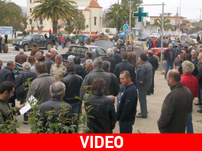 Φιλιατρά: Με… Γεωργιάδη και Πετράκο στον δρόμο οι αγρότες