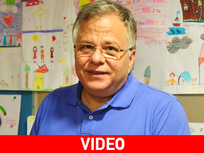 Ο Κ. Γιαννόπουλος στην τηλεόραση της Ζούγκλας