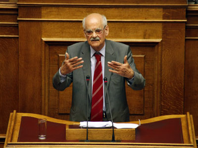 O Kακλαμάνης με μουστάκι