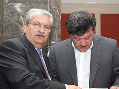 Οι κ.κ. Διώτης και Καπελέρης