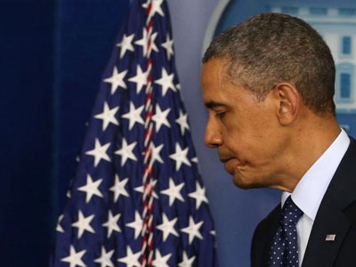 O Μπάρακ Ομπάμα αμέσως μετά το πρώτο τηλεοπτικό διάγγελμα