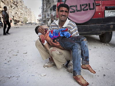 Συρία: Βαρύς ο απολογισμός της Δευτέρας