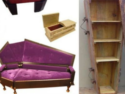 Φέρετρα… η νέα μόδα μέσα στο σπίτι!