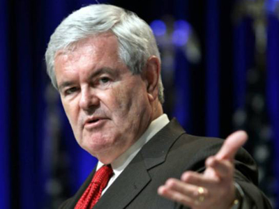 Ο Νιου Γκίνγκριτς, ο επικρατέστερος για το χρίσμα των Ρεπουμπλικάνων