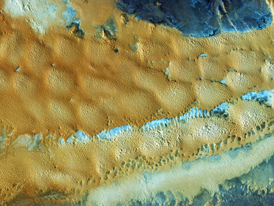 Δορυφορική εικόνα από την αφυδατωμένη Δυτική Σαχάρα