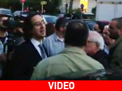 Αποδοκίμασαν τον Αλευρά στη Ν. Σμύρνη