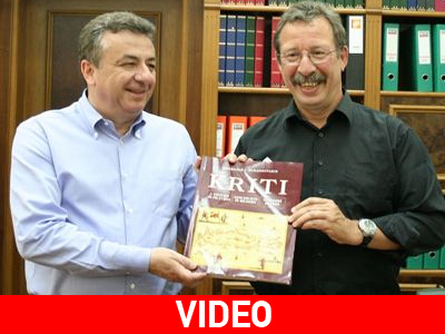 Τιμήθηκε η προσφορά του φιλοκρητικού καθηγητή Σβέντεμαν