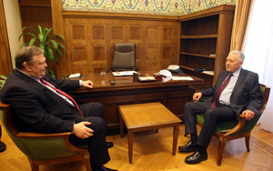 Η συνάντηση Ευ. Βενιζέλου- Φ. Κουβέλη