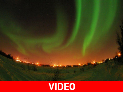 Δείτε τo Βόρειο Σέλας υπό τροχιά