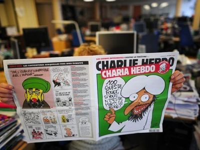 Αίγυπτος: Διαμαρτυρία στη γαλλική πρεσβεία για την Charlie Hebdo