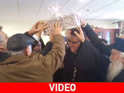 Παραδοσιακά κάλαντα για τον περιφερειάρχη Δ. Μακεδονίας