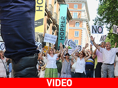 Νέες διαδηλώσεις ανέργων στη Μαδρίτη