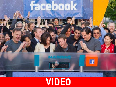 H IPO της Facebook έκλεισε στα 38,23 δολάρια