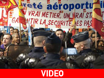 Η απεργία παρέλυσε τα αεροδρόμια του Παρισιού και της Λιόν