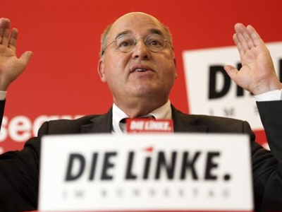 Ο Γερμανός Γκ. Γκίζι του Die Linke υπερασπίζεται την πολιτική του ΣΥΡΙΖΑ Ο Γερμανός Γκ. Γκίζι του Die Linke υπερασπίζεται την πολιτική του ΣΥΡΙΖΑ