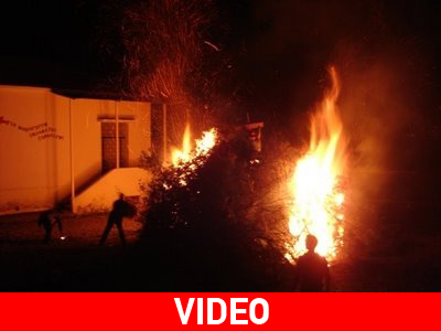 Ξηρόμερο Αγρινίου: Έκαψαν ομοίωμα του Ιούδα