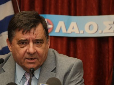 Καρατζαφέρης: Καμία χρηματική ενίσχυση για τα κόμματα στις εκλογές