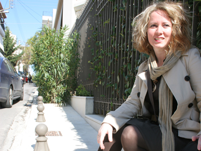 H Κατερίνα Παλαιοθόδωρου στον Πεχλιβάνη