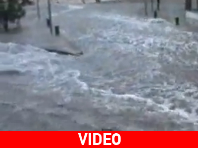 Απίστευτη καταιγίδα στην Κοζάνη– Οι δρόμοι μετατράπηκαν σε ποτάμια