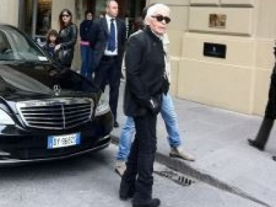 Στη Φλωρεντία ο Karl Lagerfeld
