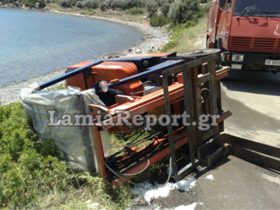 Φθιώτιδα: Εργαζόμενος καταπλακώθηκε από το κλαρκ που οδηγούσε