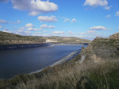 Κατασκευή της λιμνοδεξαμενής στη Σαμοθράκη