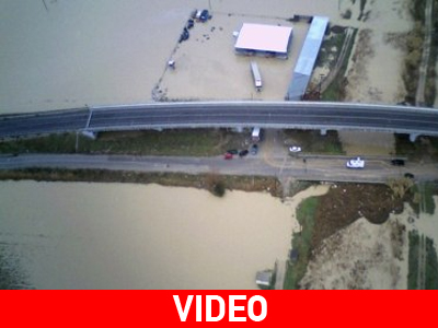 Λαμία: Σε λιμνοθάλασσα μετατράπηκε ο κάμπος