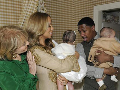 Μαράια Κάρεϊ- Νικ Κάνον: Παρουσίασαν για πρώτη φορά τα δίδυμα