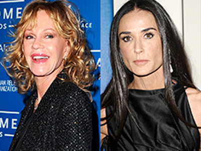 Η Μέλανι Γκρίφιθ στηρίζει τη Ντέμι Μουρ