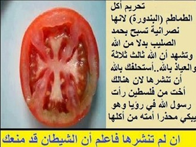 Οι Αιγύπτιοι «απαγορεύουν» τη ντομάτα επειδή είναι «χριστιανική» Οι Αιγύπτιοι «απαγορεύουν» τη ντομάτα επειδή είναι «χριστιανική»