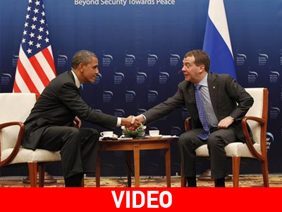 Τα ανοικτά μικρόφωνα «συνέλαβαν» Ομπάμα- Μεντβέντεφ